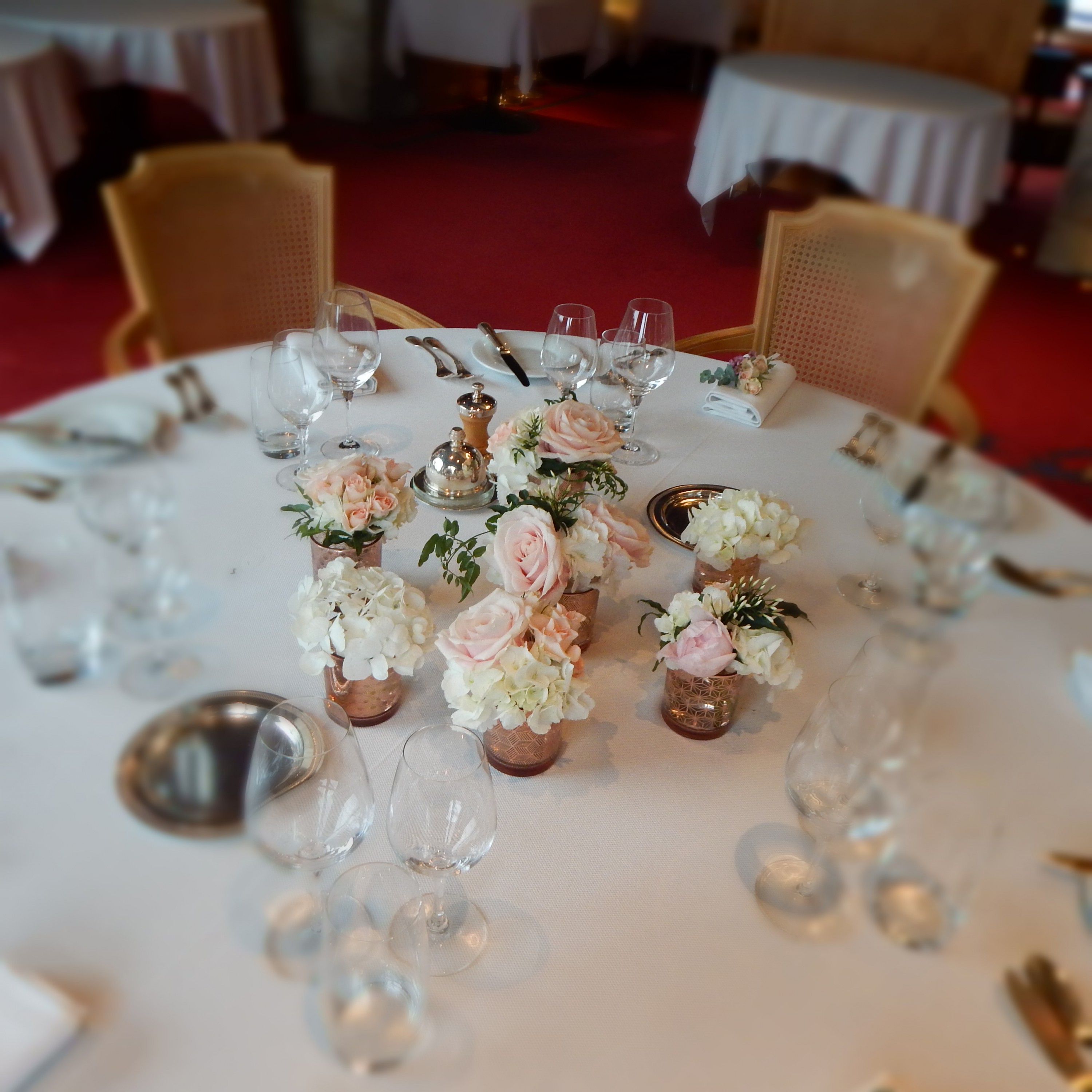 Pivoine Capucine Mariage Centres De Table