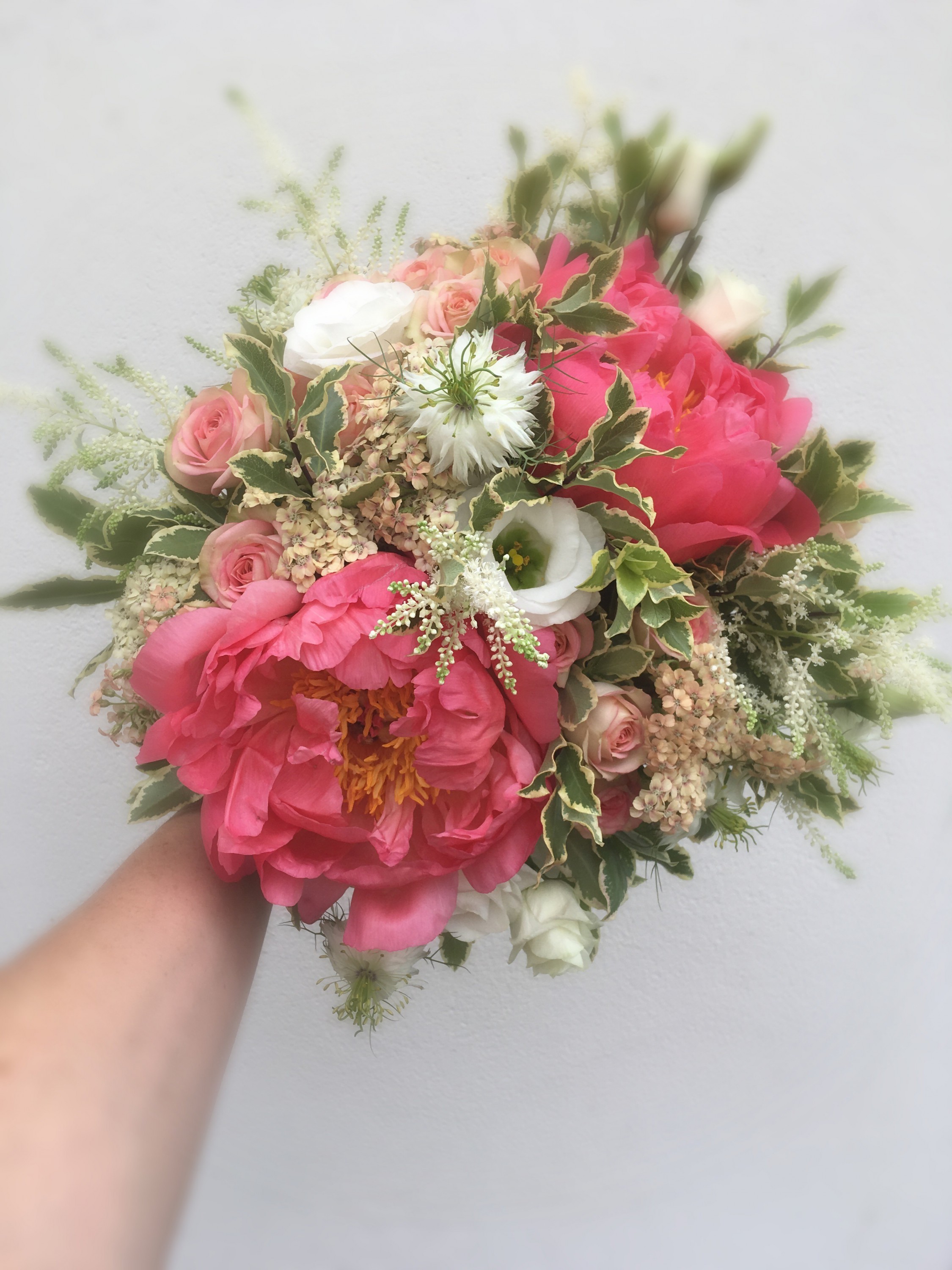 PIVOINE & CAPUCINE - Mariage - Bouquet de mariée